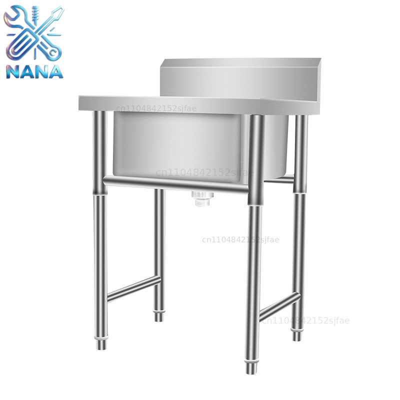 Commercial Kitchen Rental - อ่างล้างจานสแตนเลสสำหรับครัวเรือน/เชิงพาณิชย์ อ่างล้างผัก อ่างล้างจานพร้อมระบบฆ่าเชื้อ