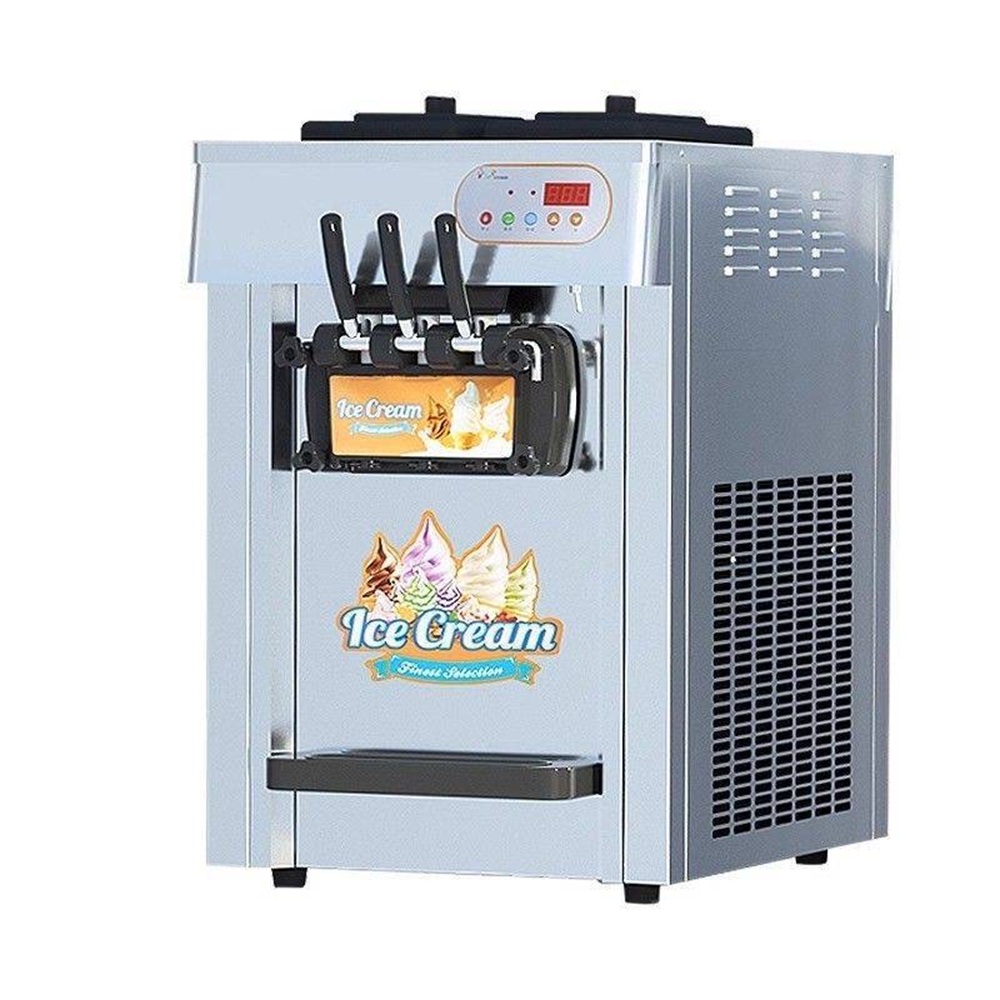 Soft Serve Ice Cream Machine - เครื่องทำไอศกรีมแบบพกพาสำหรับธุรกิจ - ได้รับการรับรองมาตรฐาน Energy Star รับประกัน