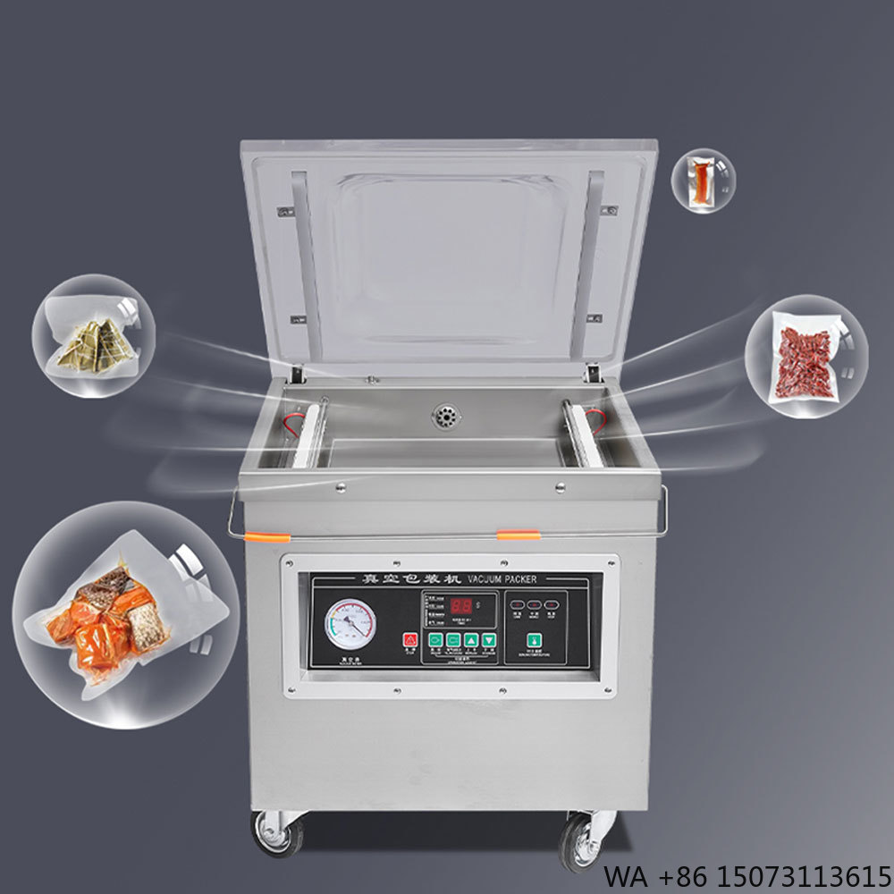 Commercial Kitchen Table - เครื่องซีลสูญญากาศแบบตั้งโต๊ะ รุ่น Dz-400 สำหรับใช้งานเชิงพาณิชย์ ดีไซน์กะทัดรัด ตัวเครื่องทำจากสแตนเลส