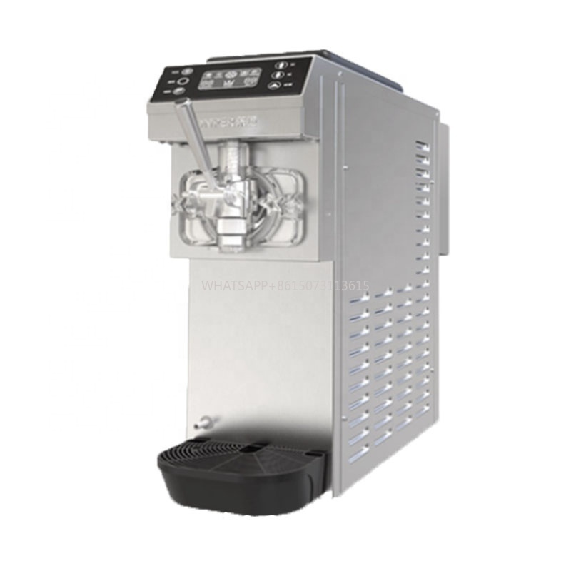 Soft Serve Ice Cream Machine - เครื่องทำไอศกรีมแบบตั้งโต๊ะสำหรับร้านขายไอศกรีมโยเกิร์ตแบบนุ่ม