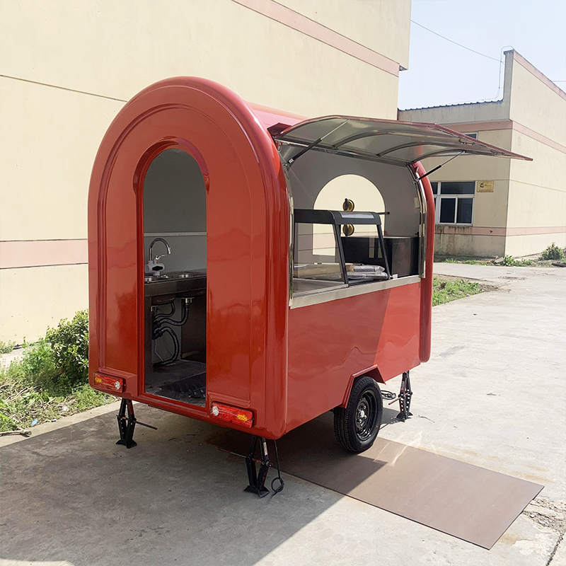 Commercial Kitchen Rental - รถขายอาหารเคลื่อนที่สำหรับงานเทศกาล งานรื่นเริง ตลาดกลางแจ้ง - บริการเช่ารถพ่วงขายอาหาร 220v