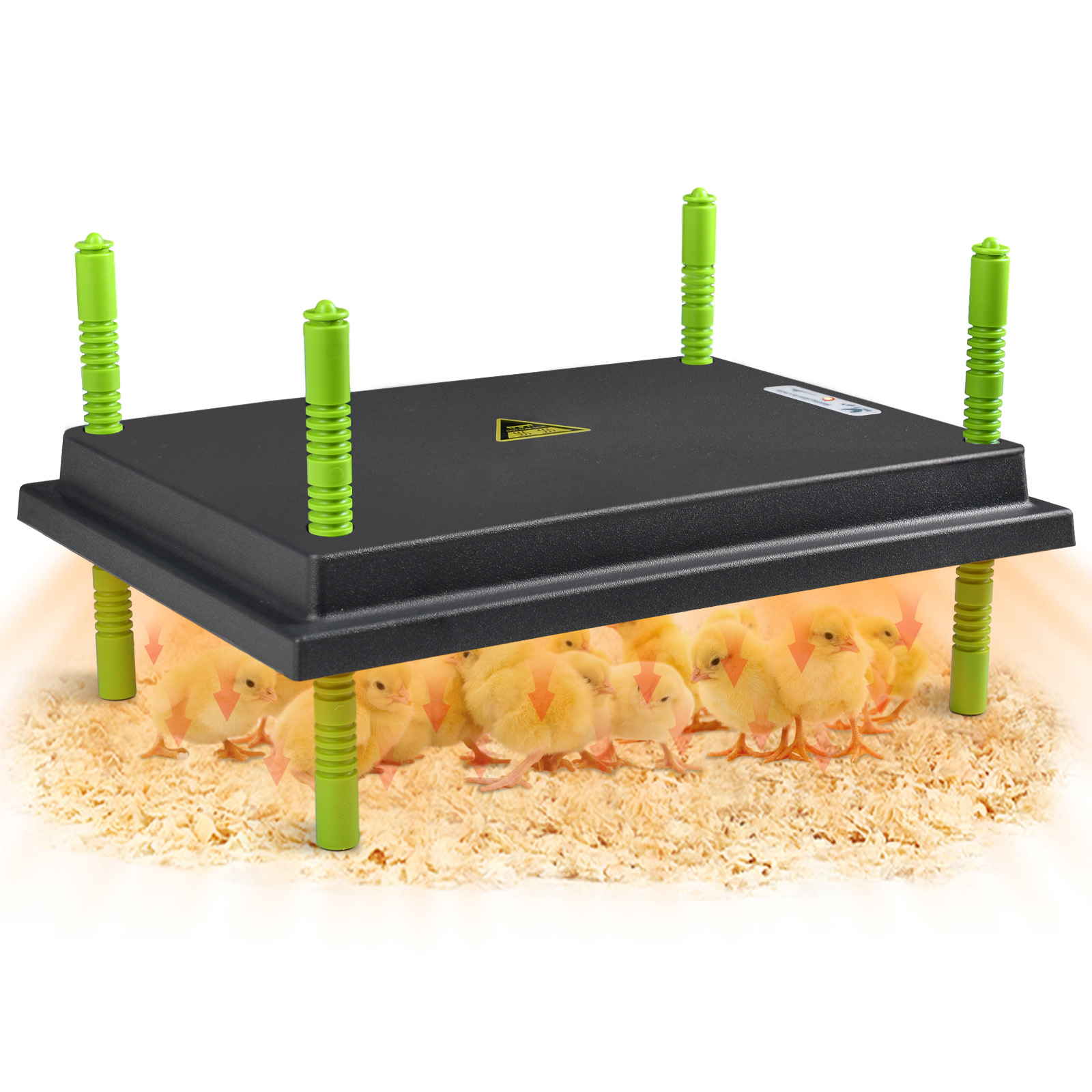 Hot Dog Roller Grill - แผ่นทำความร้อนสำหรับลูกไก่ ขนาด 30x40 ซม. แบบไฟฟ้า ปรับอุณหภูมิได้