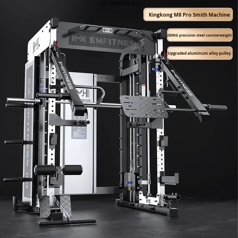 Commercial Kitchen Gantry - เครื่องสมิธแมชชีนแบบมัลติฟังก์ชั่น สำหรับบริหารทุกส่วนของร่างกาย โครงเหล็กแข็งแรง ทนทาน เหมาะสำหรับยิมในร่ม ใช้ได้ทั้งผู้ชายและผู้หญิง