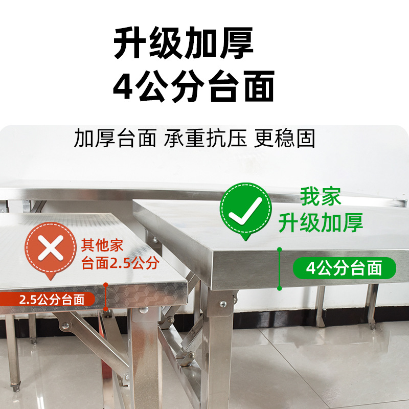 โต๊ะพับสแตนเลส โต๊ะกลางแจ้ง ตล - Commercial Kitchen Rental บทวิจารณ์และราคา