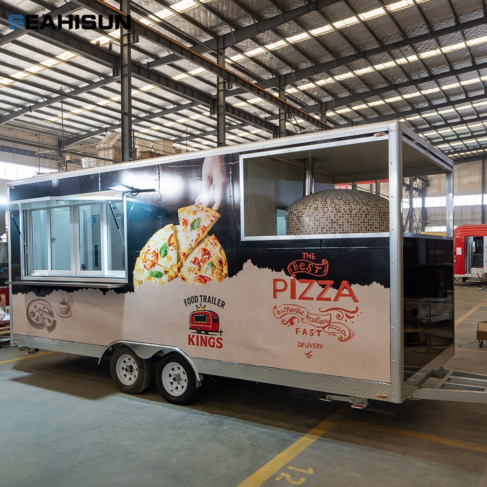 รถพ่วงครัวอาหารพิซซ่าเชิงพาณิช - Commercial Kitchen Oven บทวิจารณ์และราคา