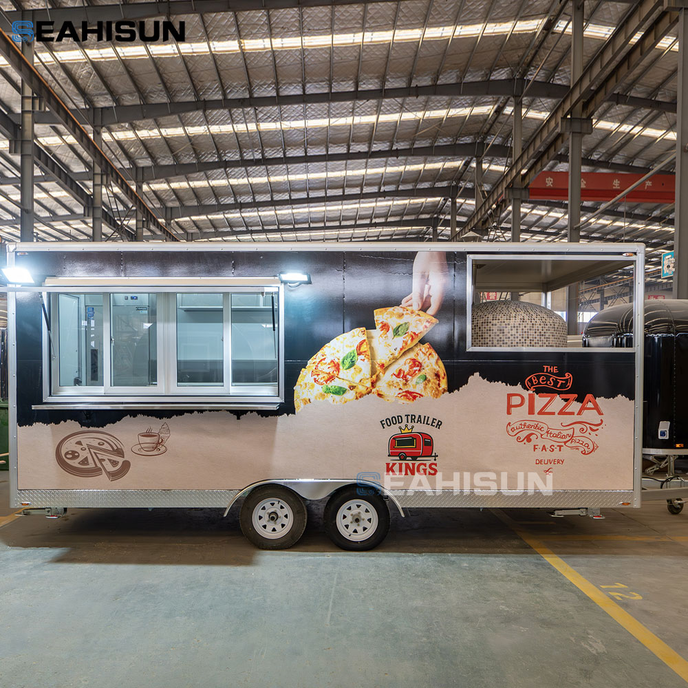 รถพ่วงครัวอาหารพิซซ่าเชิงพาณิช - Commercial Kitchen Oven บทวิจารณ์และราคา