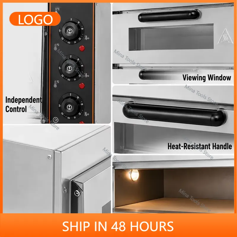 เตาอบพิซซ่าไฟฟ้าเชิงพาณิชย์ 30 - Commercial Kitchen Oven บทวิจารณ์และราคา