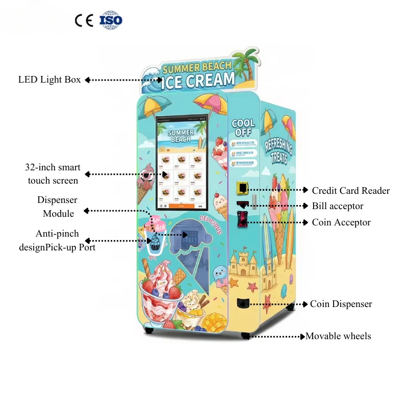 ตู้จำหน่ายไอศกรีมอัตโนมัติ เคร - Soft Serve Ice Cream Machine บทวิจารณ์และราคา