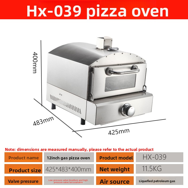 เตาอบพิซซ่าแก๊สแบบพกพา สแตนเลส - Commercial Kitchen Oven บทวิจารณ์และราคา