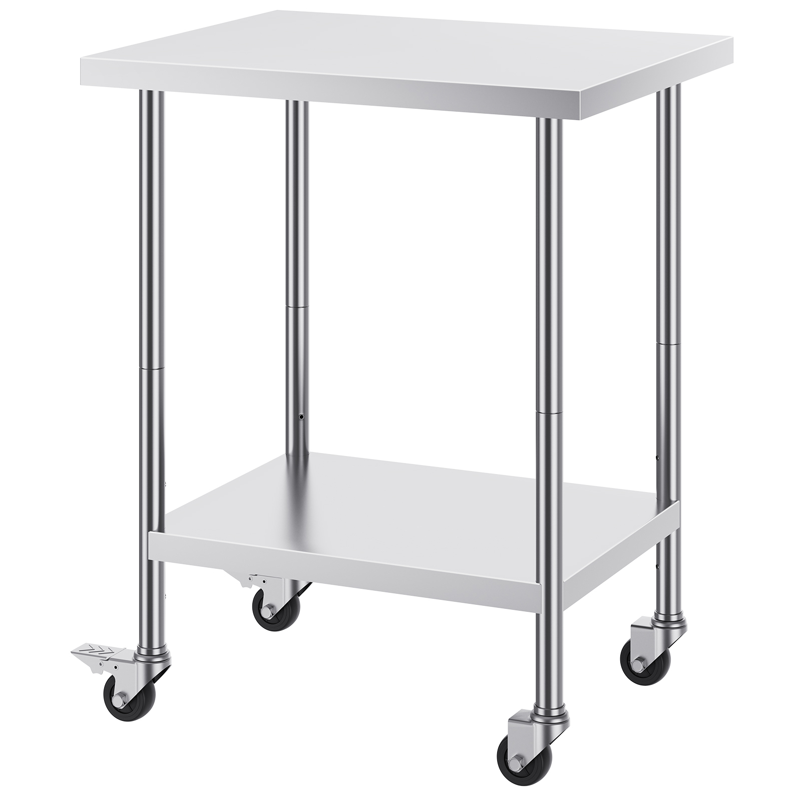 SucceBuy โต๊ะทํางานสแตนเลสมีล้ - Commercial Kitchen Table บทวิจารณ์และราคา