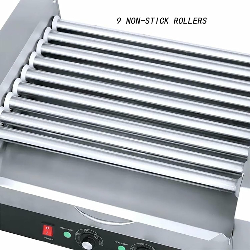 เครื่องทำฮอทดอกแบบม้วน HHD09A  - Hot Dog Roller Grill บทวิจารณ์และราคา