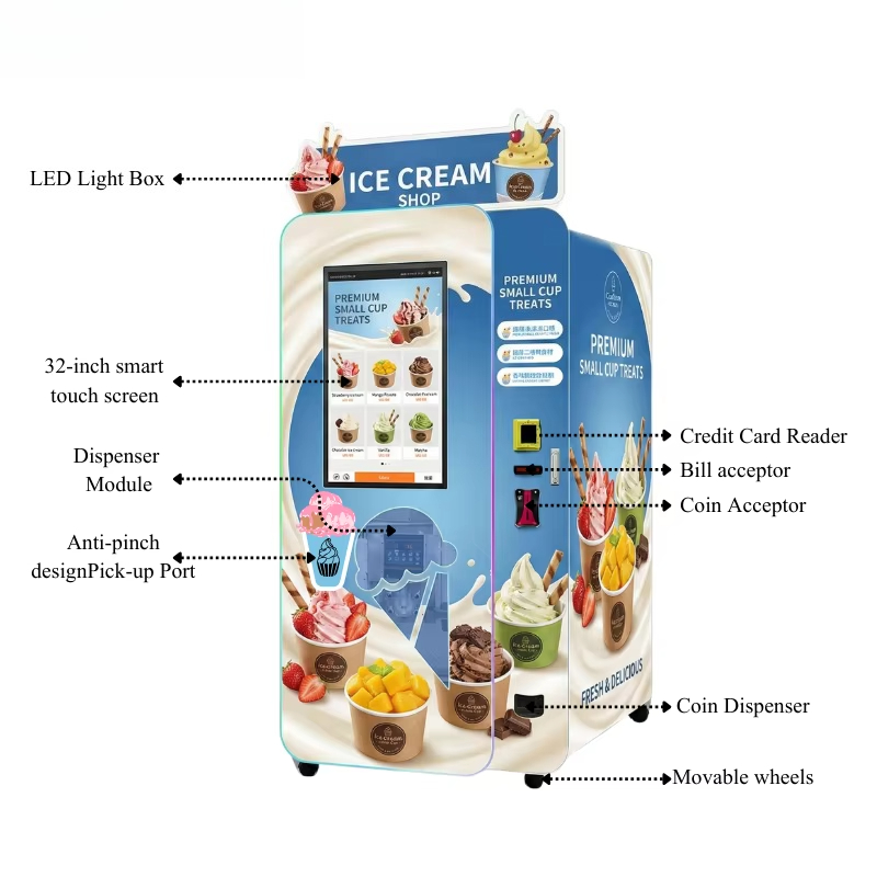 เครื่องทำไอศกรีมนุ่มแบบกำหนดเอ - Soft Serve Ice Cream Machine บทวิจารณ์และราคา