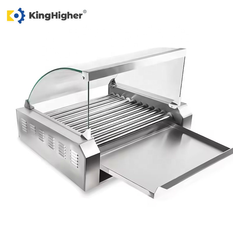 เครื่องทำฮอทดอกไฟฟ้าแบบใหม่ 11 - Hot Dog Roller Grill บทวิจารณ์และราคา