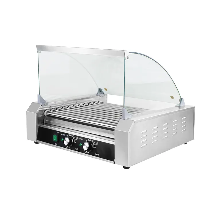 เครื่องทำฮอทดอก 11 แท่ง 27 ช่อ - Hot Dog Roller Grill บทวิจารณ์และราคา