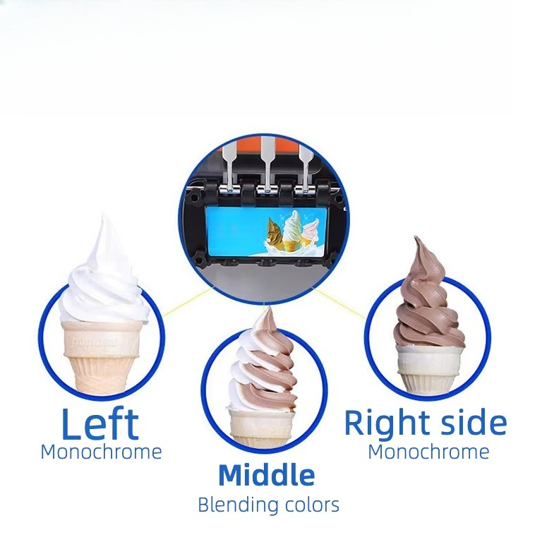 เครื่องทำไอศกรีมนุ่มแบบอัตโนมั - Soft Serve Ice Cream Machine บทวิจารณ์และราคา