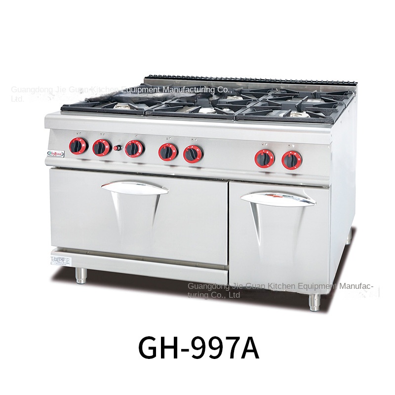 เตาแก๊สเชิงพาณิชย์ Jie Guan GH - Commercial Kitchen Oven บทวิจารณ์และราคา