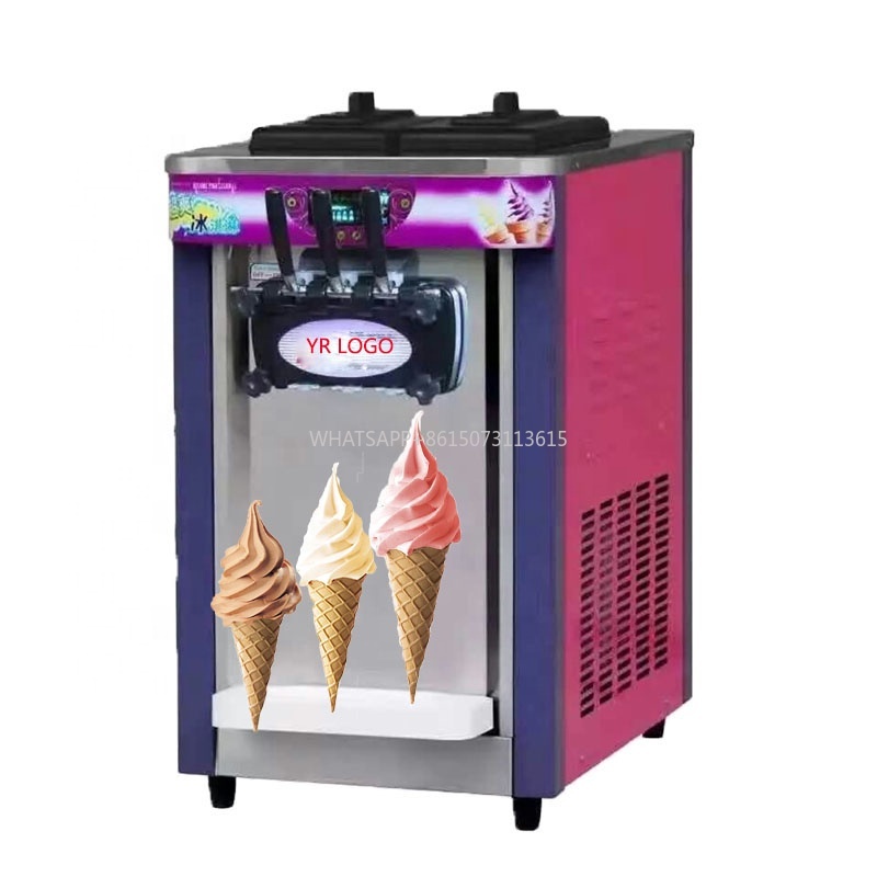 เครื่องทำไอศกรีมแบบตั้งโต๊ะสำห - Soft Serve Ice Cream Machine บทวิจารณ์และราคา