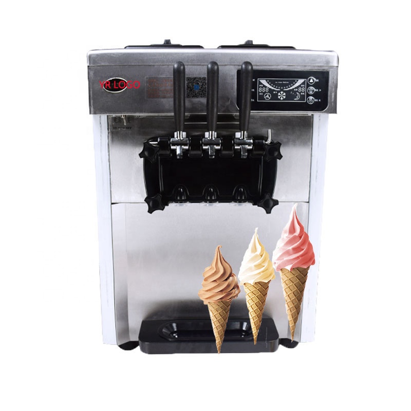 เครื่องทำไอศกรีมแบบตั้งโต๊ะสำห - Soft Serve Ice Cream Machine บทวิจารณ์และราคา