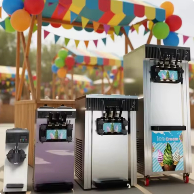 เครื่องทำไอศกรีมซอฟต์เสิร์ฟแบบ - Soft Serve Ice Cream Machine บทวิจารณ์และราคา