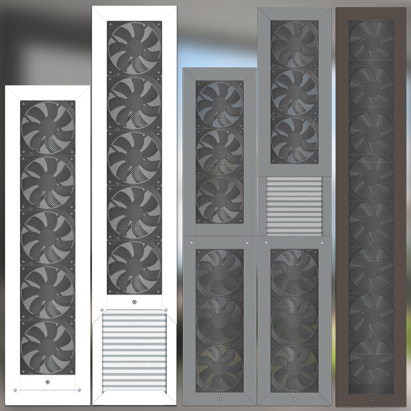 พัดลมระบายอากาศแบบติดกระจก ไม่ - Commercial Kitchen Ventilation บทวิจารณ์และราคา