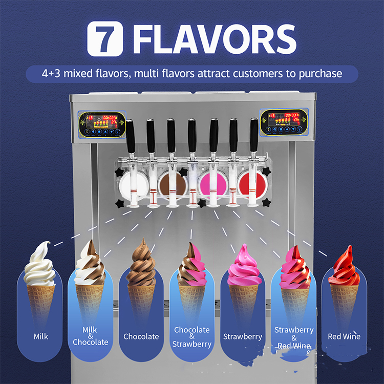 เครื่องทำไอศกรีมซอฟต์เสิร์ฟเชิ - Soft Serve Ice Cream Machine บทวิจารณ์และราคา