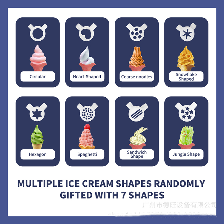 เครื่องทำไอศกรีมซอฟต์เสิร์ฟเชิ - Soft Serve Ice Cream Machine บทวิจารณ์และราคา